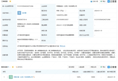 智能云沈陽(yáng)新公司成立，注冊(cè)資本1億布局計(jì)算機(jī)系統(tǒng)服務(wù)